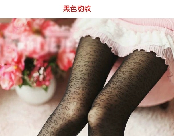 Tattoo sheer tights, spring-summer thin patterned stockings, black & white, multiple designs