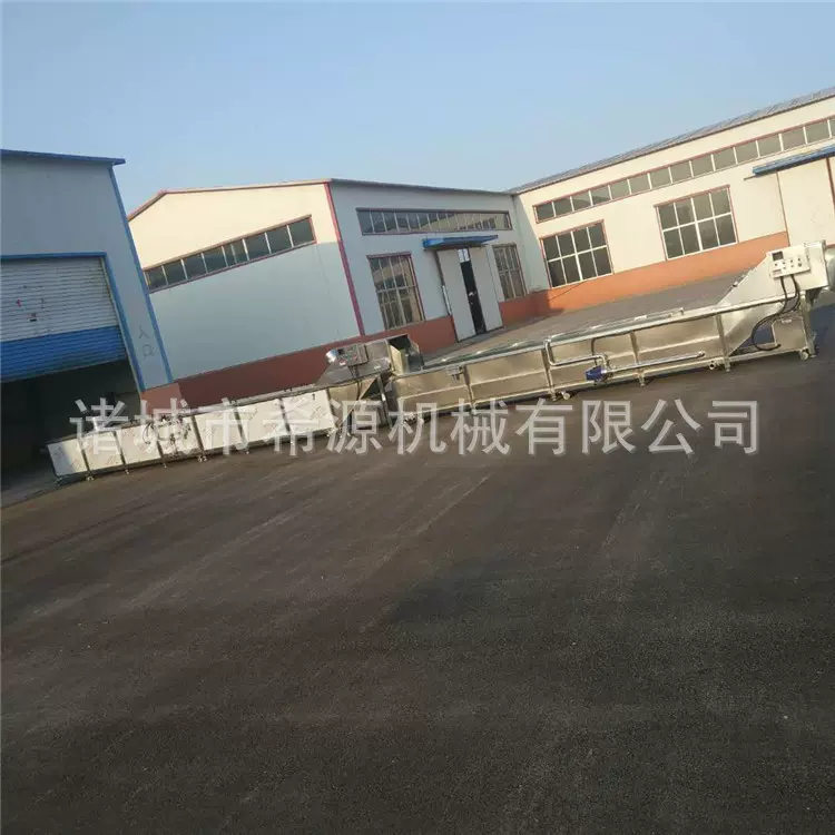 龙虾漂烫蒸煮机 水果蔬菜焯水杀青设备 毛芋素毛肚蒸煮机