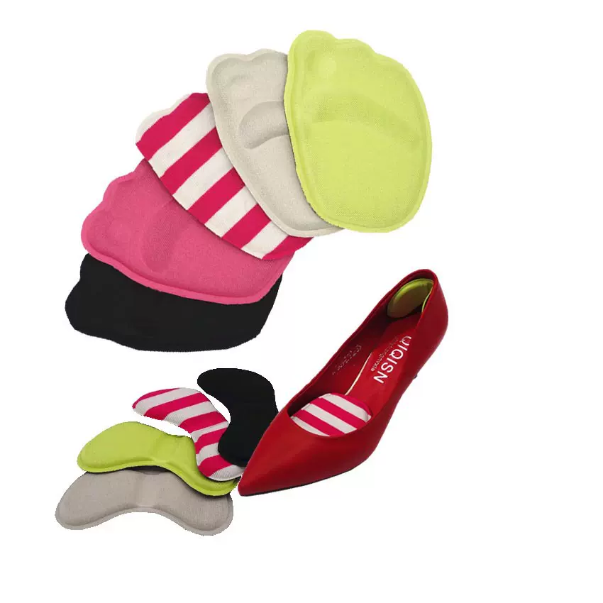 前掌垫前半垫4D女士高跟半码调码减震减压鞋垫脚海绵不磨脚