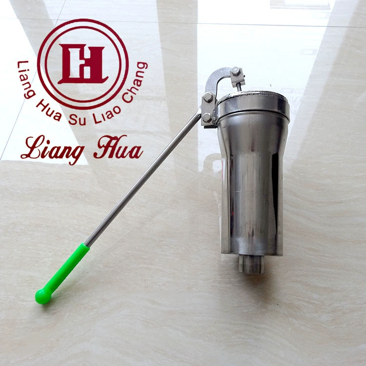 Пустая ручка из нержавеющей стали с ручным приводом, насос с большой головкой, дрожащий насос высокого давления, ручной встряхивающий водяной насос, всасывающий насос, убивающий колодец, насос хорошо трясется