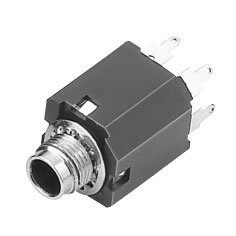 供应  音视频插座  6.35耳机插座 CK-6.35-630A