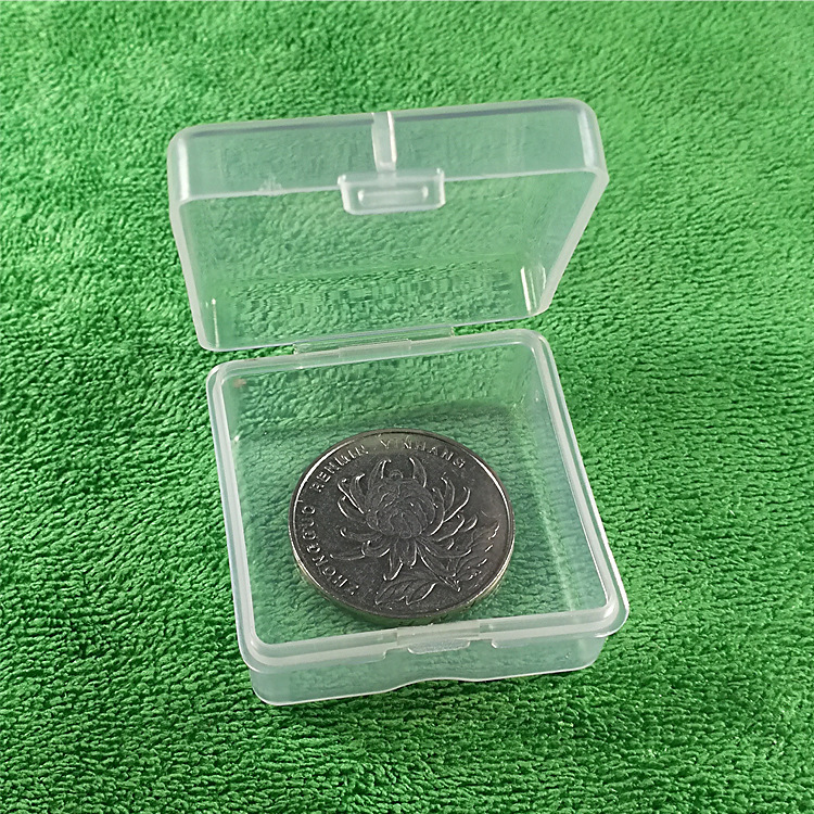 Transparent Carbon Brush Box, Earplug Box, Square Pp Plastic Fishing Hook, Jewelry, Electronic Components, Hardware Accessories, Packaging and Storage