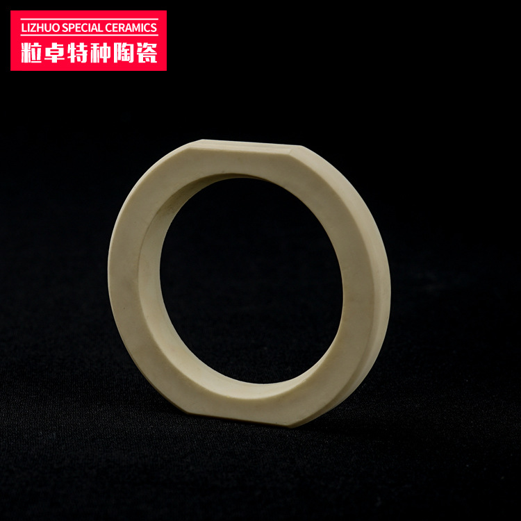 厂家供应氧化铝陶瓷环 99瓷 高温工业陶瓷 电子电器陶瓷基片加工