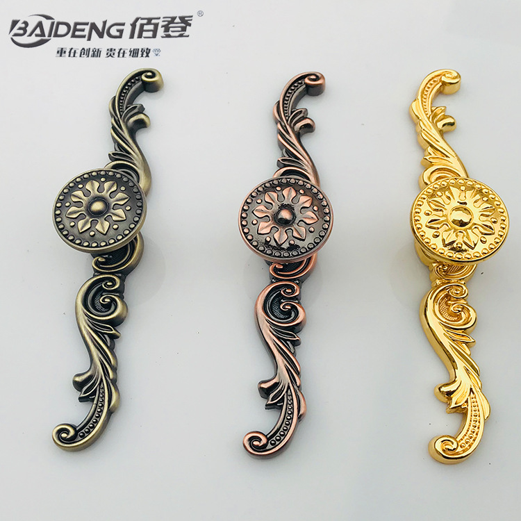 Factory wholesale all -copper hand furniture cabinet door drawer…
