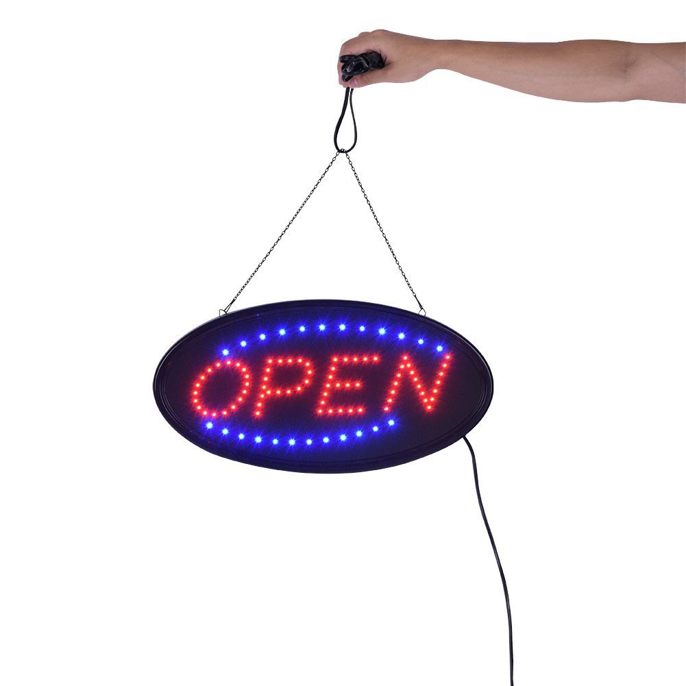 LED广告牌 LED OPEN SIGN OVAL SIGNS LED SIGN 灯牌 椭圆广告牌