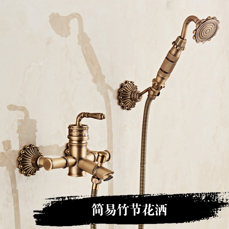 Ducha simple de bambú