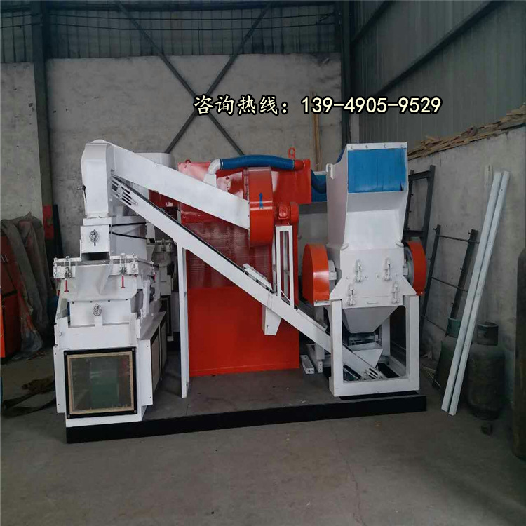 小型铜米机全自动电线处理设备全套铜线杂线铜塑分离机一体铜米机