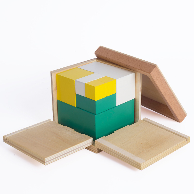 Montessori Montessori Education Wooden Toys Double Enlightenment Mathematics Teaching Aids Kindergarten Early Education Educational Play