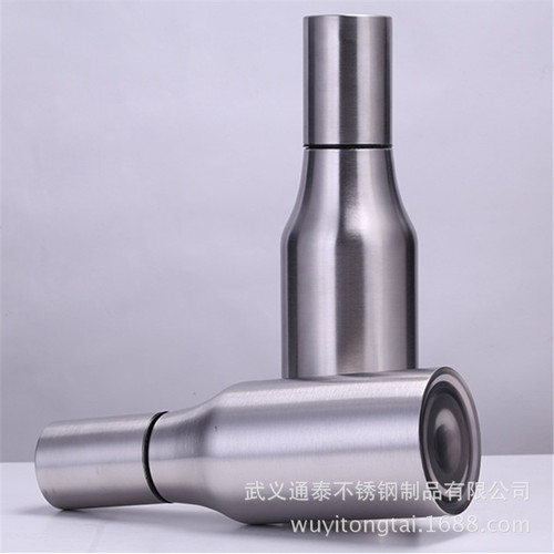 Newest 304 Stainless Steel Oil Can, Dustproof Oil Pot & Bottle Available in 500ml, 750ml, and 1000ml