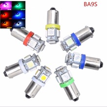 ��ó����С�� BA9S 5050 5SMD T4W H6W 363 ʾ���� 12V 24V