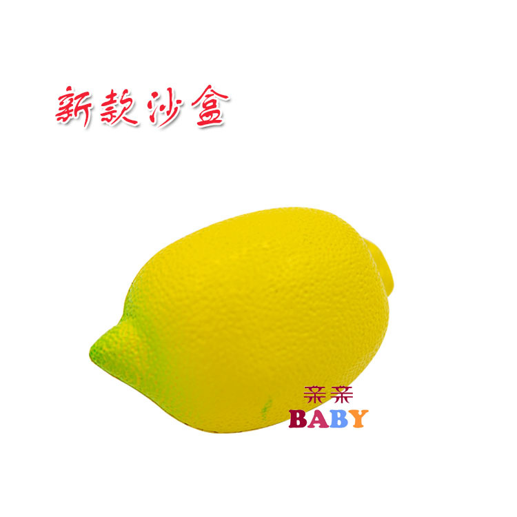 Orff instrumento musical bebé educación temprana simulación fruta caja de arena instrumento musical plástico tubo de arena jardín de infantes niños material didáctico