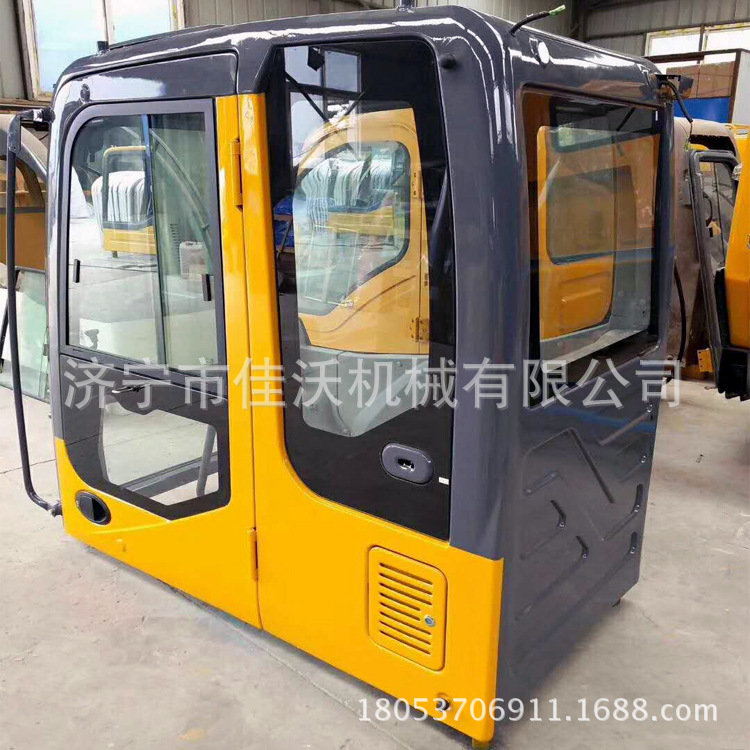 pc200-7挖机原厂驾驶室  钩机驾驶室驾驶车门玻璃挖掘机操作室