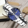 Steel watch, waterproof fashionable steel belt, quartz watches for beloved, Tungsten steel