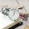 Steel watch, waterproof fashionable steel belt, quartz watches for beloved, Tungsten steel