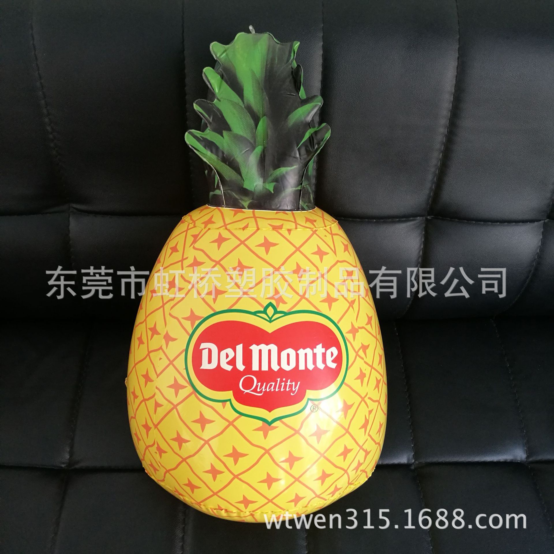 供应PVC充气仿真菠萝 充气水果模型  PVC气模广告用品