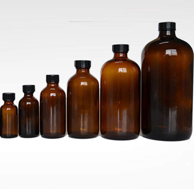 30ml 60ml 120ml茶色波士顿精油瓶  酚醛盖棕色波士顿瓶