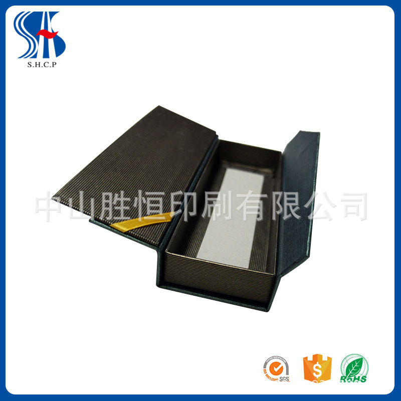 中山包装厂书型包装盒 翻盖特种纸礼品盒精装翻盖盒环保书籍