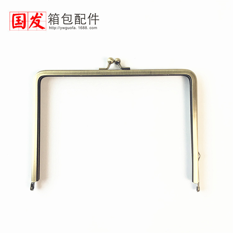 Inventario: 17.5 * 13CM cuadrado sin agujeros pequeño servo pozo cámara oro   Bolso de oro sin agujero