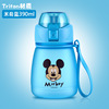 Disney, summer handheld cup, children's straw home use with glass, plastic teapot for elementary school students