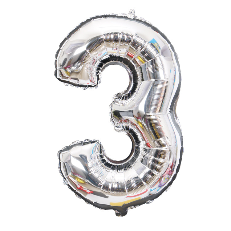 [Hengyue] globo decorativo para Sala de bodas, globo con números grandes de 32 pulgadas, decoración para fiesta de banquete de cumpleaños