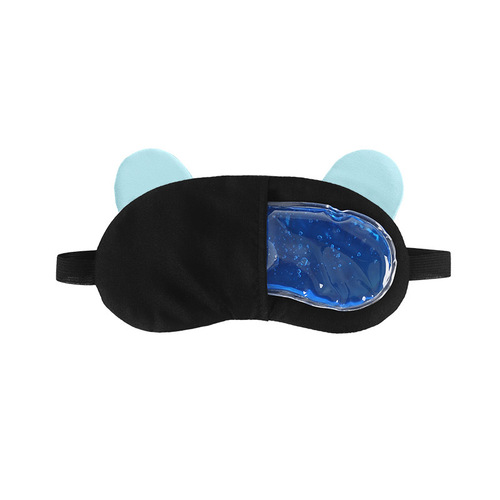 Cartoon ice eye mask for summer, special eye mask for blackout sleep, cute ice pack eye mask, factory wholesale logo