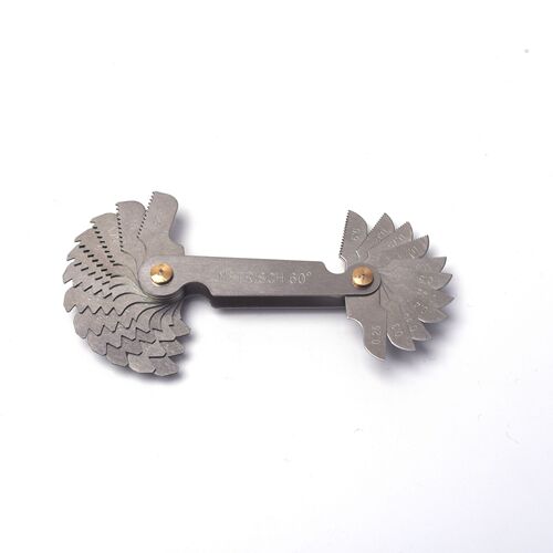 Metric/imperial/American integrated thread template/rib template/thread gauge/thread gauge 55 degrees 60 degrees