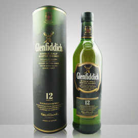 洋酒 格兰菲迪12年单一麦芽纯麦威士忌 40度
