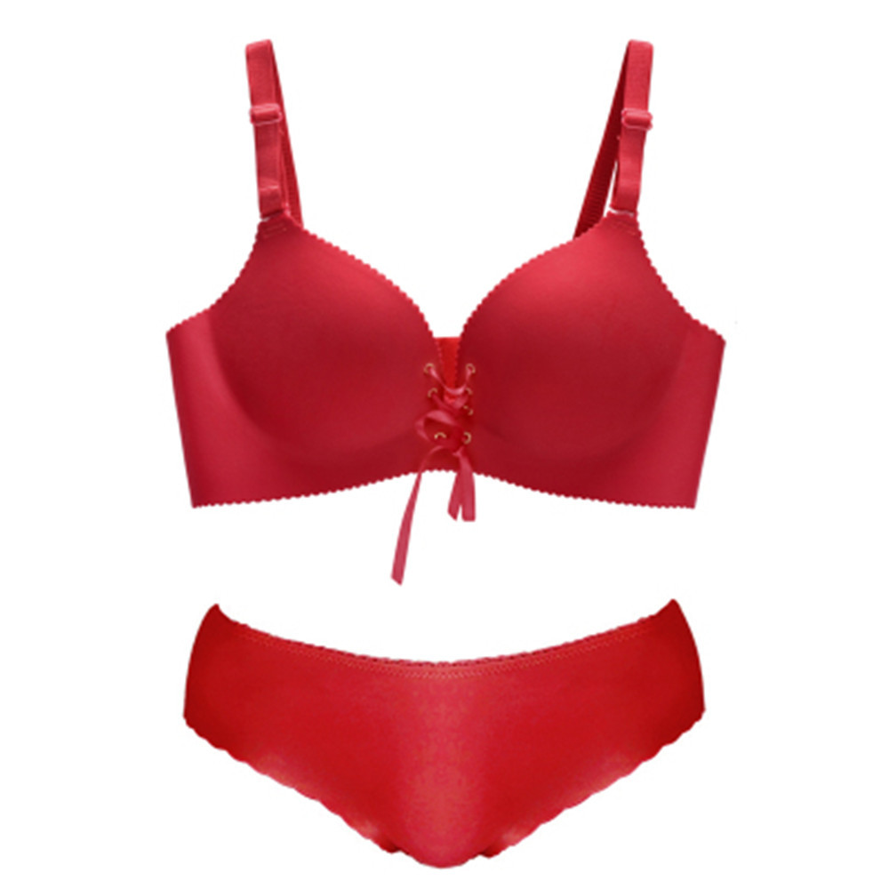 Copa panal sujetador transpirable brillante Correa pull B push up ajustable inalámbrico ropa interior de las mujeres sujetador traje