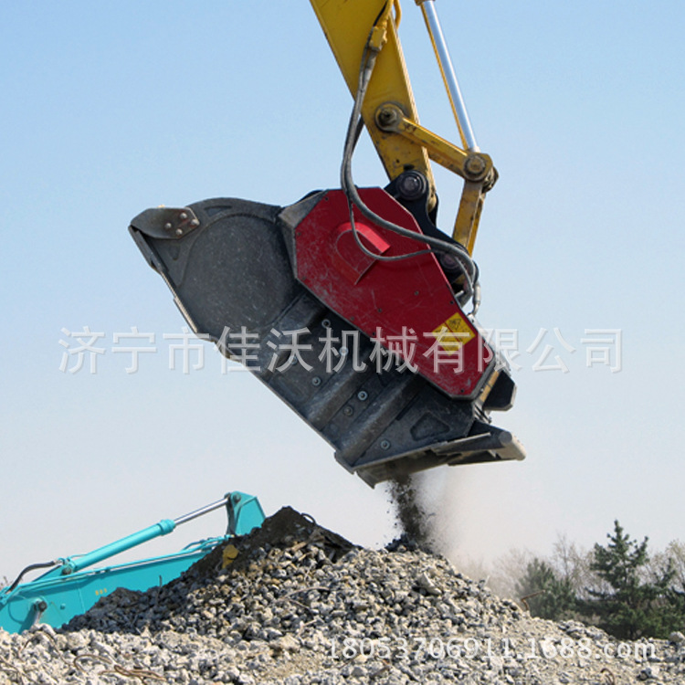 挖掘机粉碎斗  颚式破碎斗厂家   液压破碎斗
