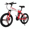 Mountain folding shock-absorbing children's bike disc brake with brake system suitable for men and women for elementary school students