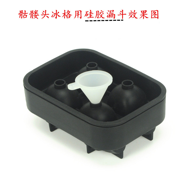 Embudo de silicona diario para el hogar embudo de inyección de agua de grado alimenticio embudo pequeño botella pequeña líquido sub-embalaje embudo de fuga de aceite