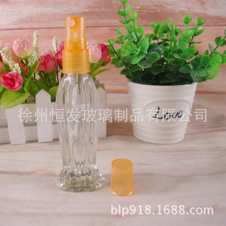厂家直销鱼尾形香水瓶 20ml化妆品玻璃瓶 喷雾香水玻璃瓶批发