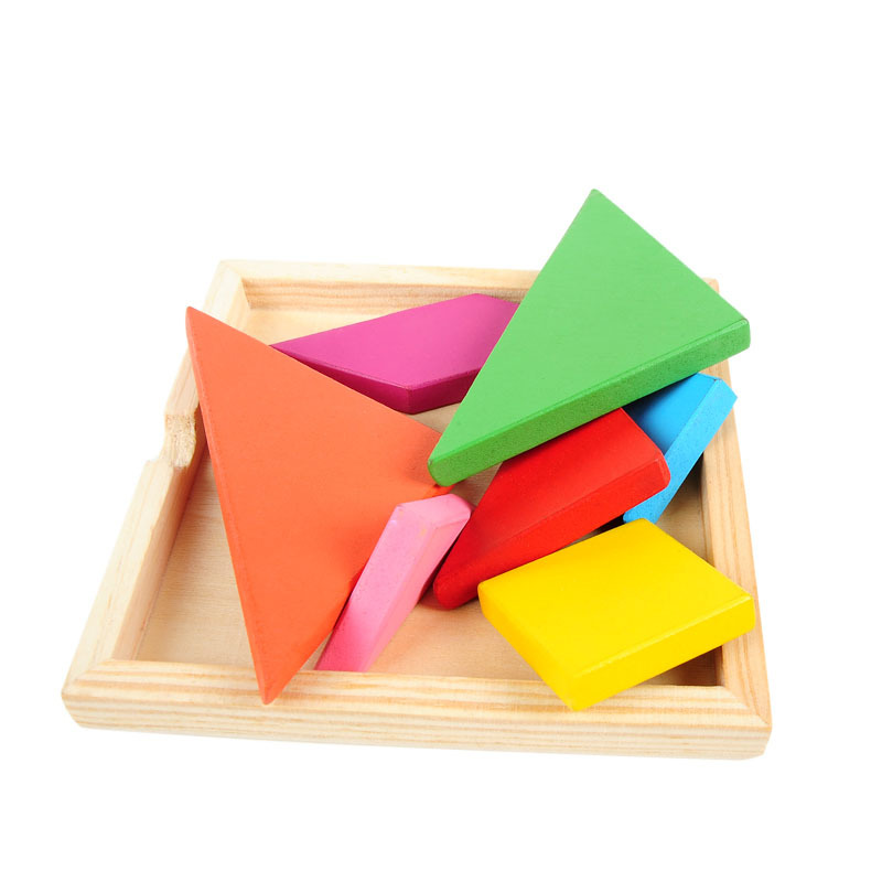 Rompecabezas de madera bloques de construcción bebé inteligencia rompecabezas de Madera Juguetes juguetes educativos para niños 3-5-6-8 años