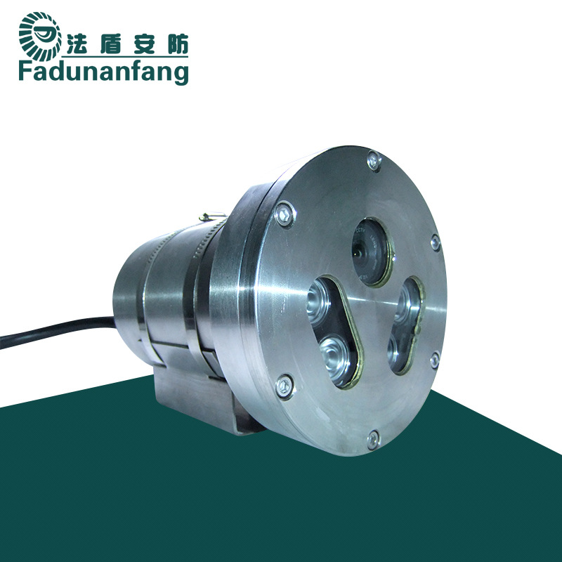 高清监控摄像头 工业级 防腐蚀304不锈钢安防设备 全景防爆摄像机