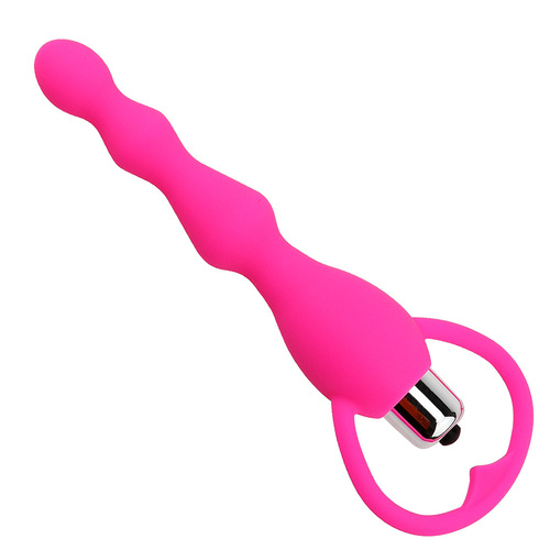 Adult sexual health products, silicone vibrating beads, anal vibrator, anal plug, factory wholesale