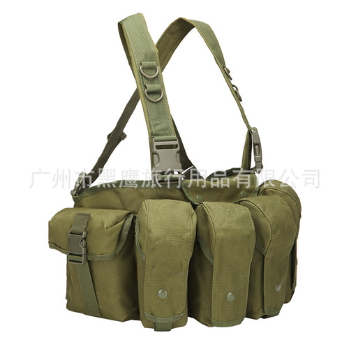 Tactical MOLLE System Combat Field Gear Security Training Uniform Military Enthusiast Fast Unbuttoned Chest Harness