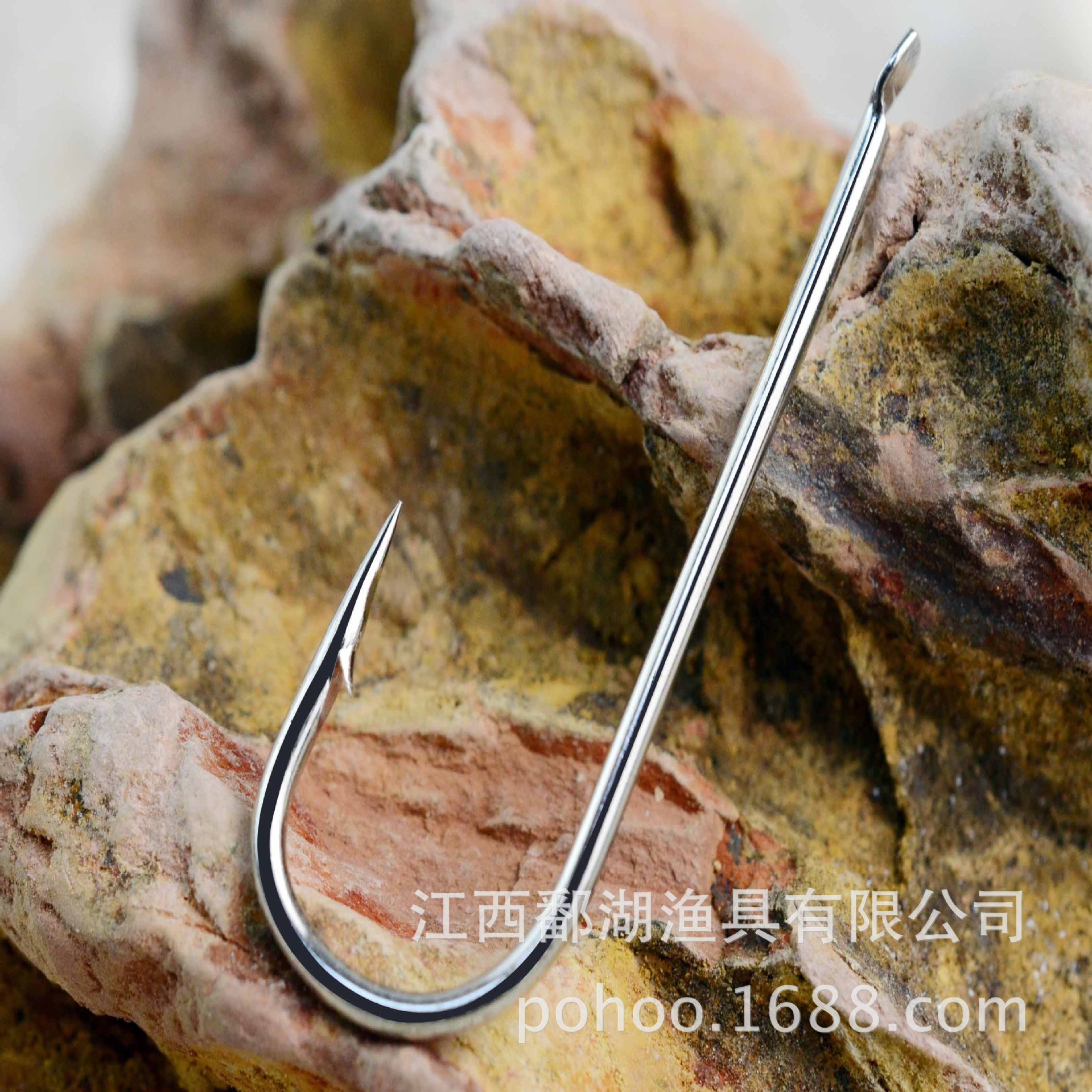 Lago 9974 pescador mango largo gancho de pesca a granel pesca de acero de alto carbono mango directo de fábrica de Taiwán pesca 2315