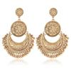 Fashionable retro ethnic earrings, trend accessories, bright catchy style, European style, ethnic style