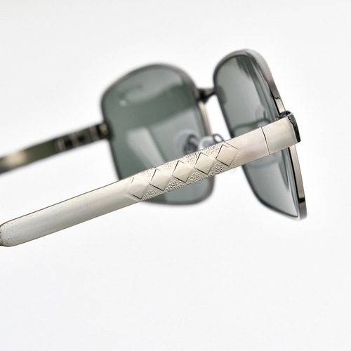 Tempered glass lens sunglasses, HD, not afraid of scratching, plain sunglasses, driver's driving glasses 9838