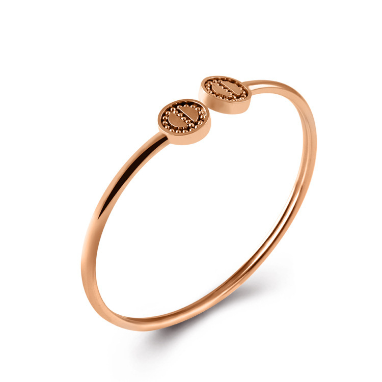 2021 new steel bracelet stainless steel memory line rose gold bracelet jewelry factory direct sales