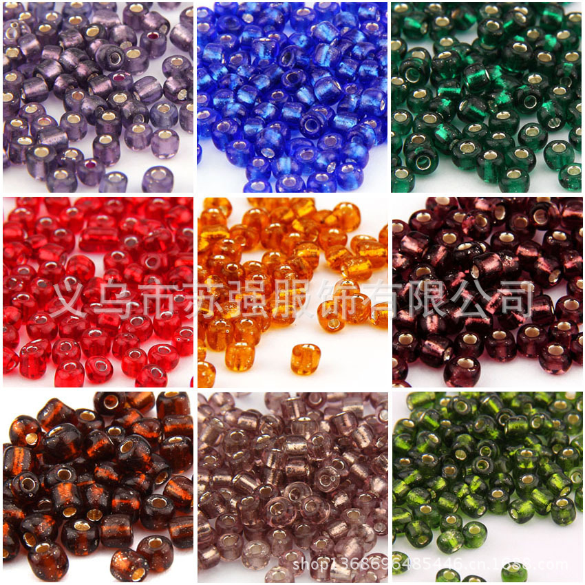 灌银米珠DIY套盒婚纱少数名族头巾刺绣十字绣米珠饰品配件轻定制