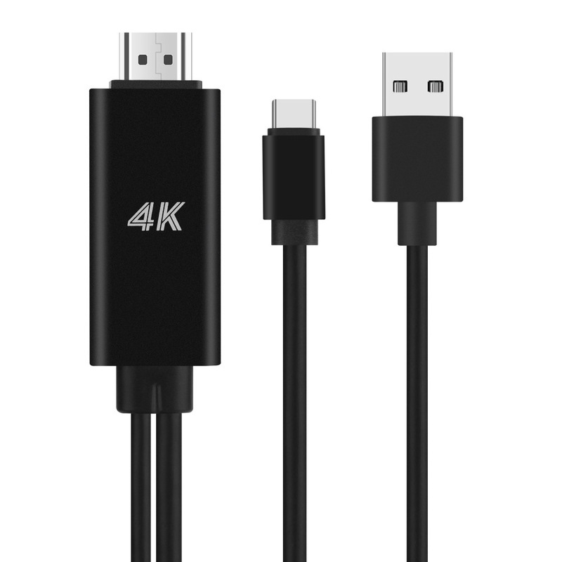 For type-c to hdmi HD video adapter type-c to HDMI with USB power supply For type-c to hdmi HD video adapter type-c to HDMI with USB power supply