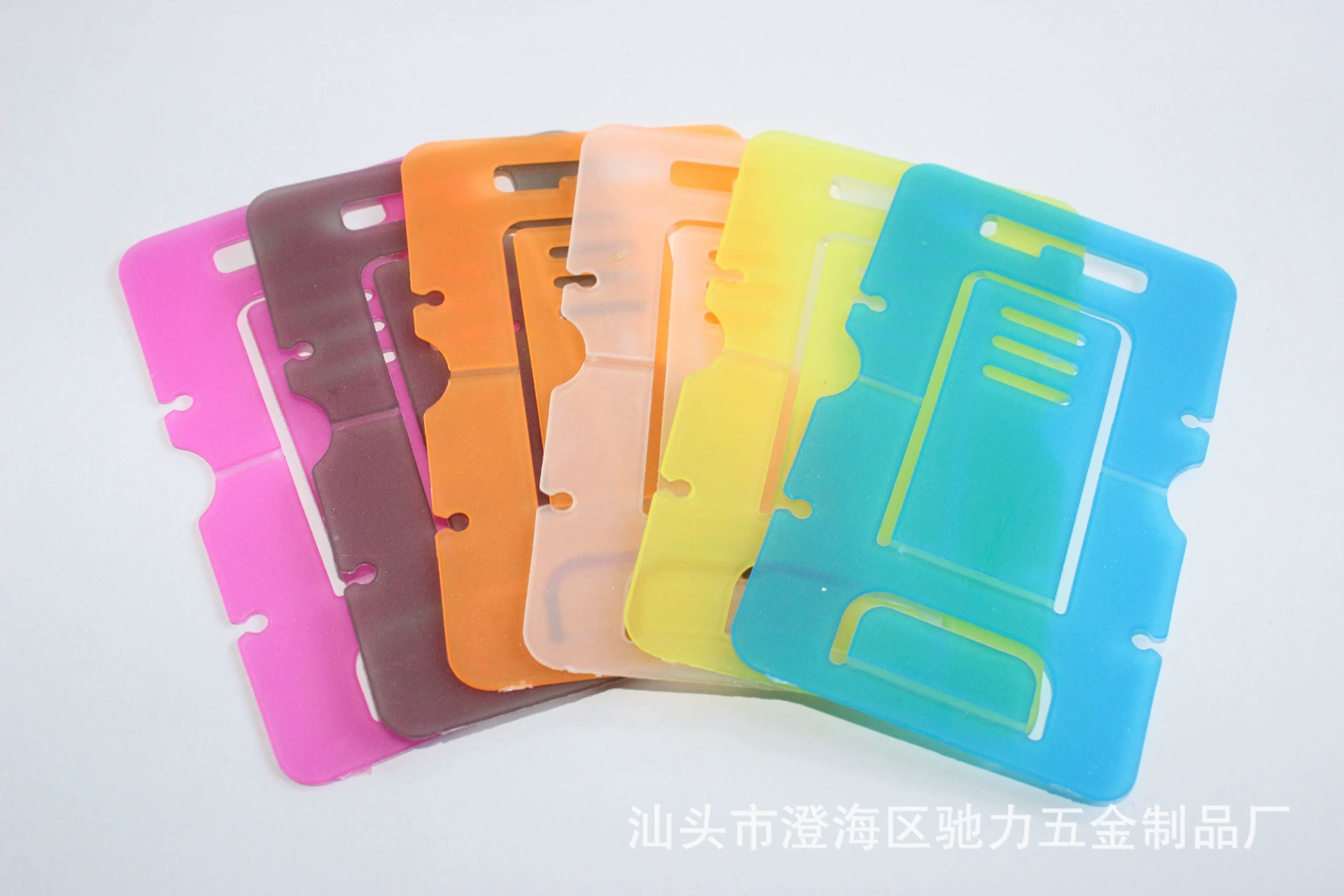 Folding handheld cards, table phone holder for business cards