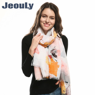 ���Q��Ƭӡ��������큆�R�dŮʿˮ�ۮ����K����scarf ɳ�������l