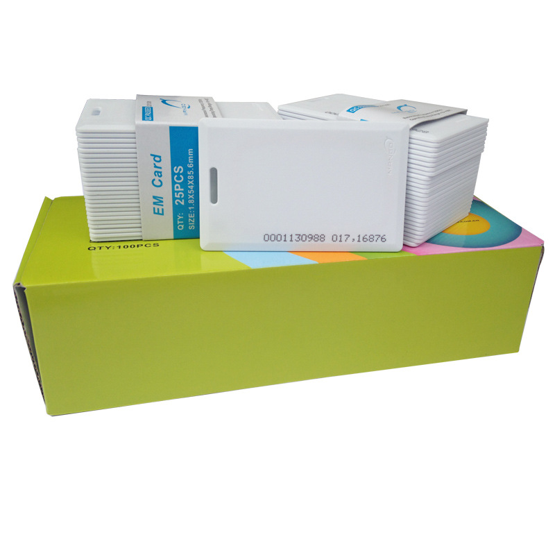 芒果ID厚卡ID考勤卡EM4100卡ID卡感应饭卡ID门禁卡ID厚卡厂家