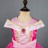 Наряд маленькой принцессы, детское платье, xэллоуин, 2018, детская одежда, короткий рукав