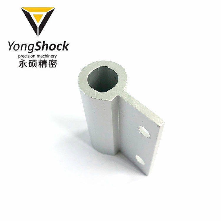 永硕6061-T6门窗合页磨砂本色阳极氧化建筑五金 连接器配件