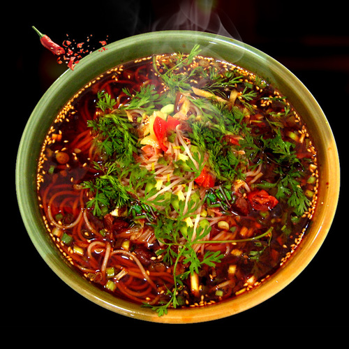 Light You Sour and Spicy Noodles, Whole Box 105g*20 Pouches, Chongqing Sweet Potato Noodles, Sichuan Specialty Instant Noodles