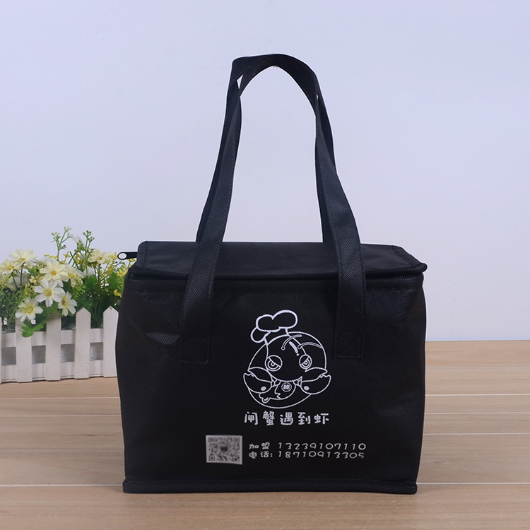 厂家专业生产无纺布保温包户外野餐包蛋糕保温袋手提便当保温包