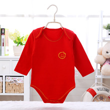 婴儿衣服三角包屁衣春夏宝宝连体衣哈衣爬服新生儿长袖百岁服